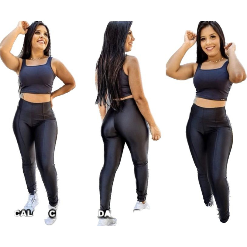 Promoção Calça Legging Cintura alta Cirre  Skinny K2b Original Dainale P/M/G/GG/TineleG1/G2/G3