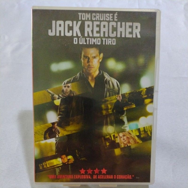 DVD JACK REACHER O ÚLTIMO TIRO USADO DUBLADO ORIGINAL 3