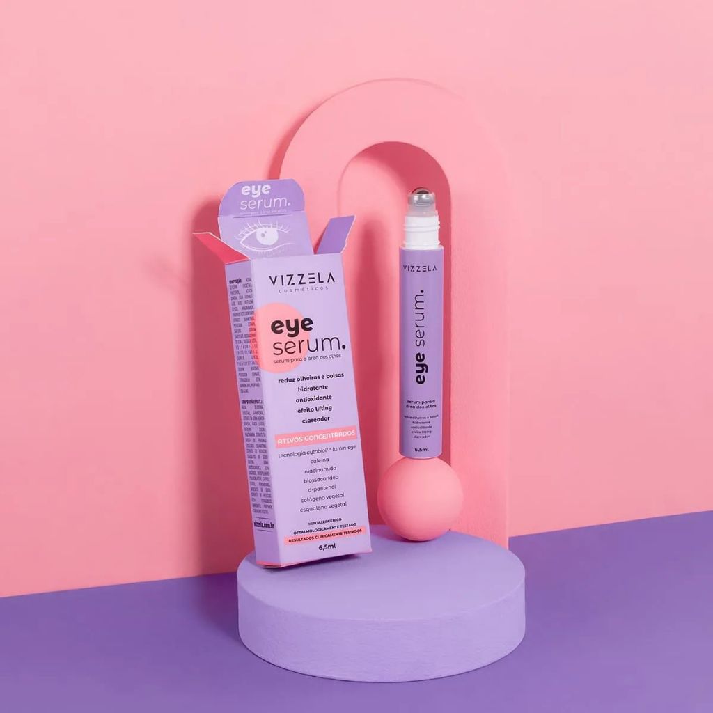 Eye serum - Vizzela para redução de bolsas e olheiras