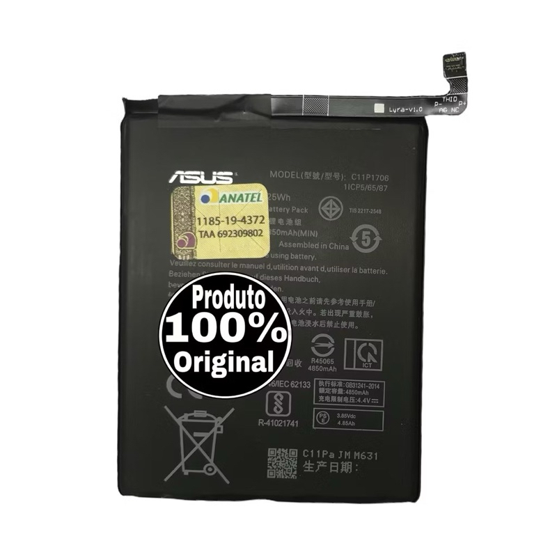 Bat C11p1706 Asus Zenfone Max Pro M1 Zb601kl Zb602kl Promoção Novo Pronta Entrega em Oferta na Shopee