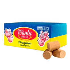Paçoca 100 unidades caixa