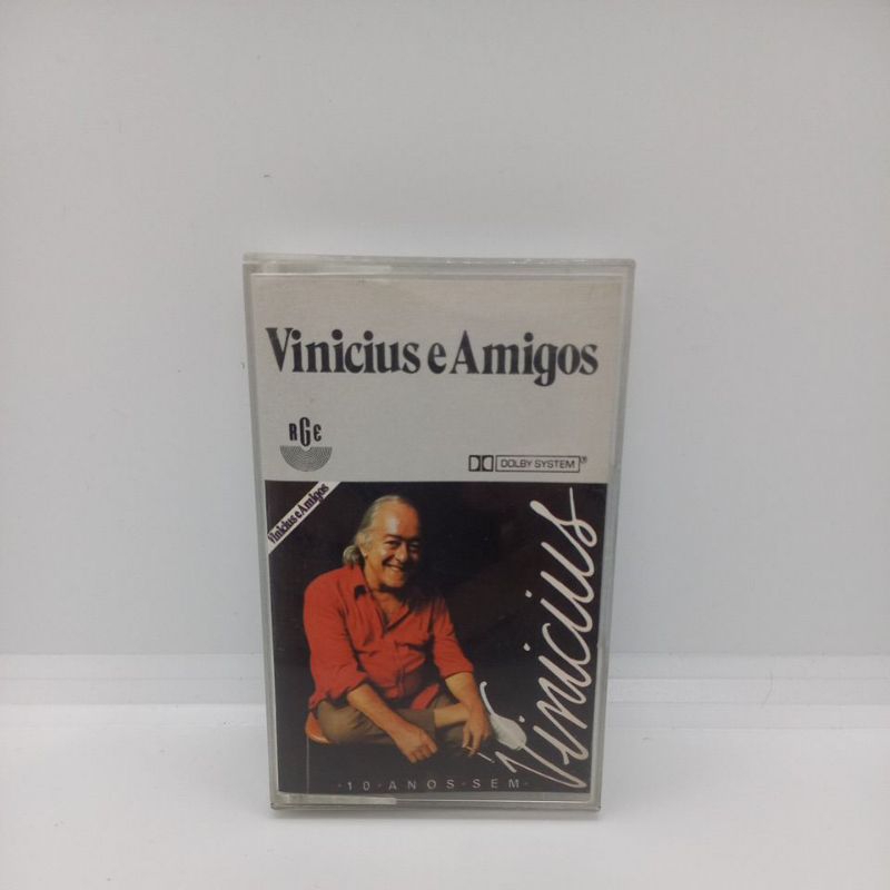 Fita K7 Vinicius de Moraes - Vinicius e Amigos