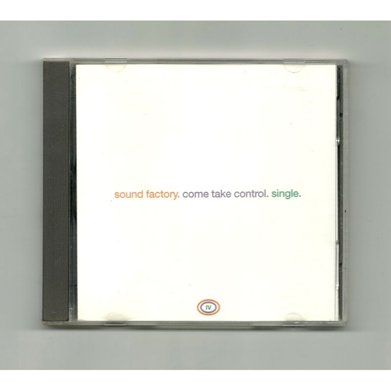 CD Maxi Single - Sound Factory (come take control)  • Importado USA  • 1994 - gênero: eletrônica - estilo: euro house