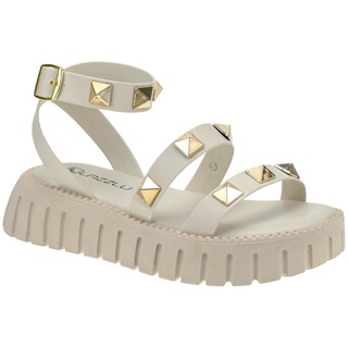 Sandália Papete Feminino Sola Tratorada Plataforma Pirâmide em Oferta na Shopee