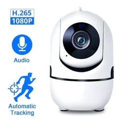 Camera Ip Wifi Giratória Estilo Babá Eletrônica Com Visão Noturna