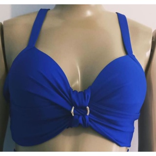 TOP DE BIQUÍNI PLUS SIZE LUXO SUSTENTAÇÃO  COM ALÇAS  REGULÁVEIS em Oferta na Shopee