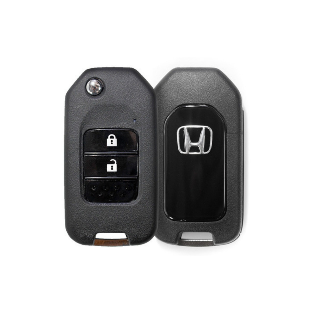 Carcaça Chave Canivete Honda Hrv Crv Fit 2 Botões 2015 2016 2017 2018 Ex Exl