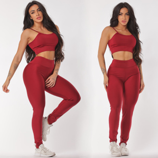 Conjunto Calça e Top em Oferta na Shopee