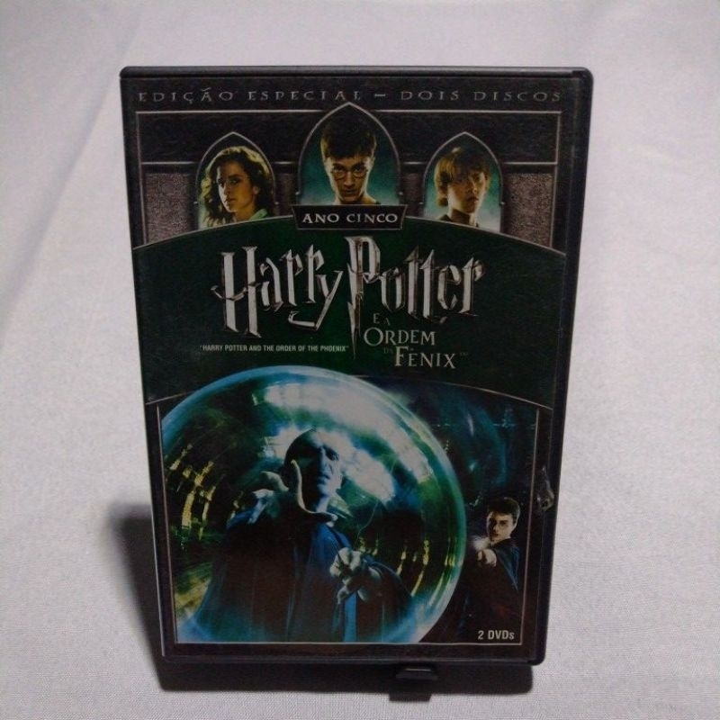 DVD FILME HARRY POTTER E A ORDEM DA FÊNIX USADO DUBLADO ORIGINAL 6