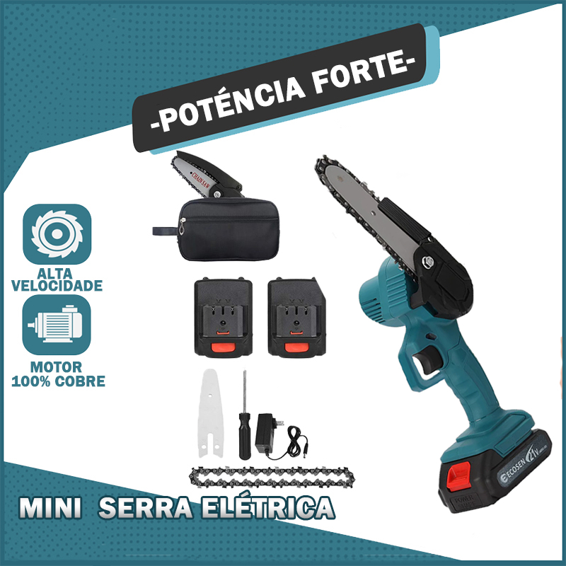 Moto Serra Elétrica Portátil A Bateria Mini Serra 21v Bivolt Moto Serra Elétrica 400w Mini Serra Elétrica