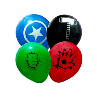 25/50/100 Balões Bexigas Marvel Vingadores N9 Decoração Tema Super Heróis Festa Aniversário Crianças em Oferta na Shopee