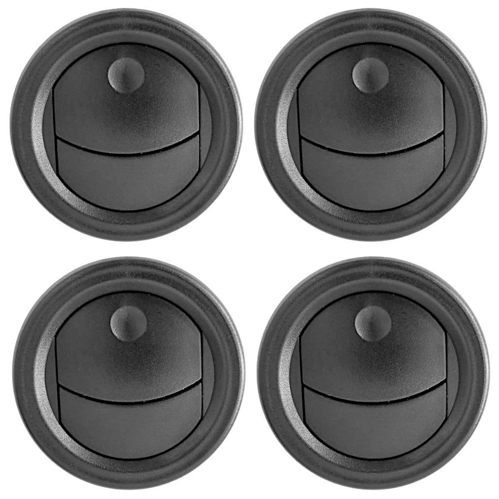 Kit 4 Difusor de Ar Para Ford Ka 2008 2009 2010 2011 2012 2013 Ford Cargo 2010 A 2017 Pronta Entrega