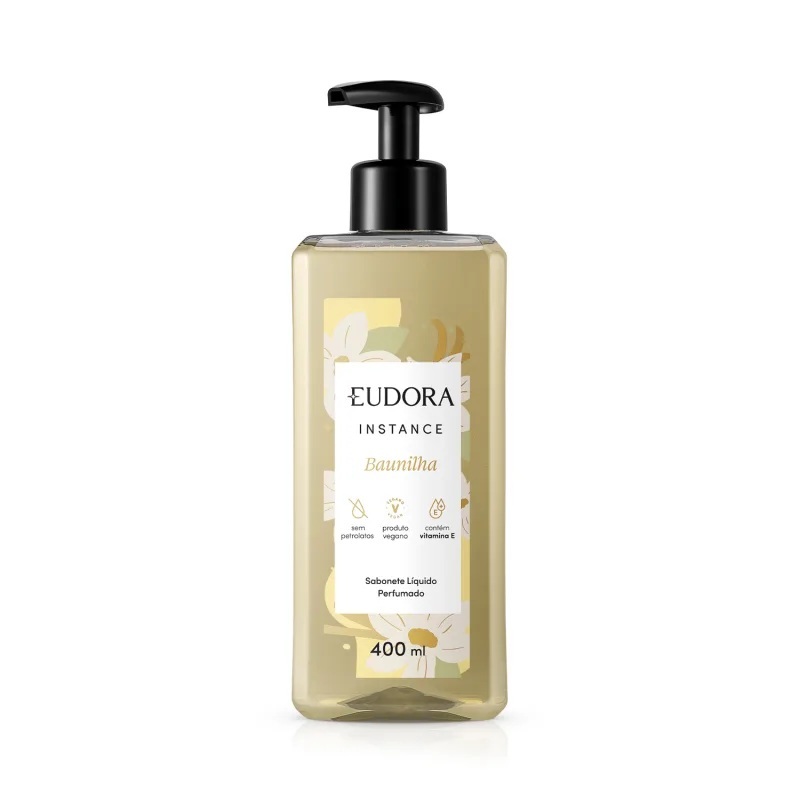 Sabonete Líquido Perfumado Instance Baunilha 400ml