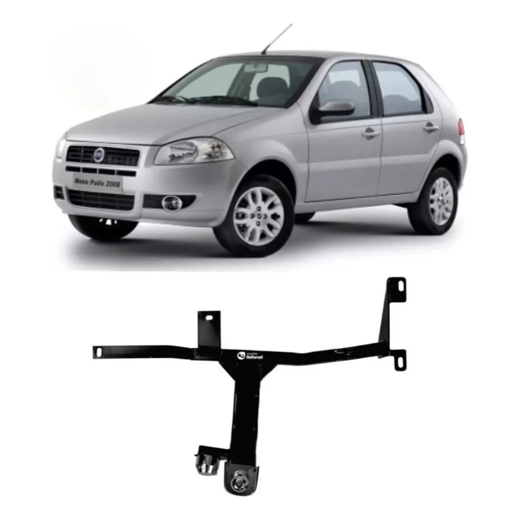 Engate Reforçado Fiat Palio 2004 A 2019 500kg + Rabicho