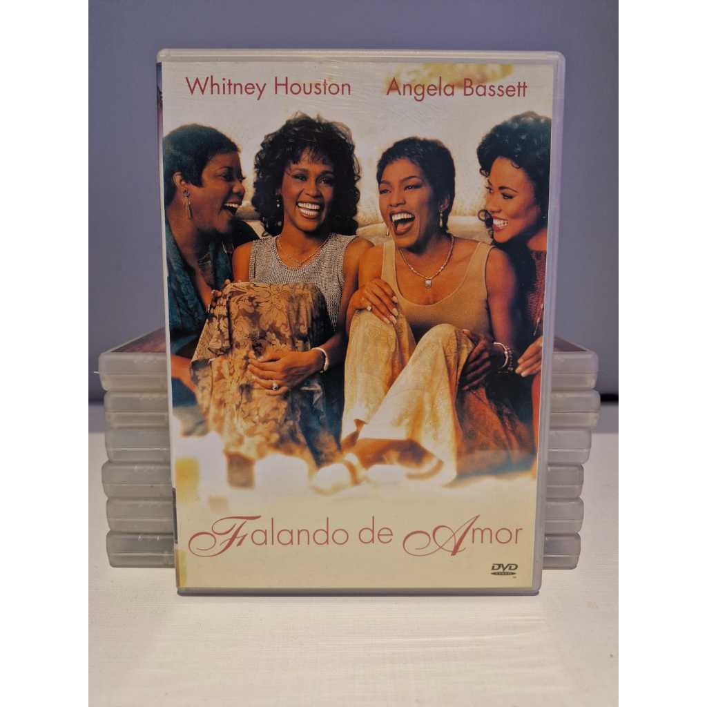 FALANDO DE AMOR - Whitney Houston Angela Bassett - DVD - Original