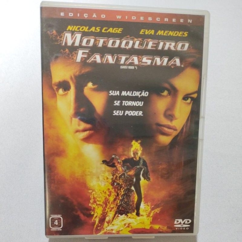 DVD MOTOQUEIRO FANTASMA USADO DUBLADO ORIGINAL 8