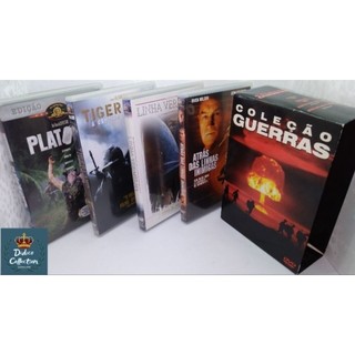 Box DVD Coleção Guerras 4 Filmes Edição de Colecionador com Luva - Original