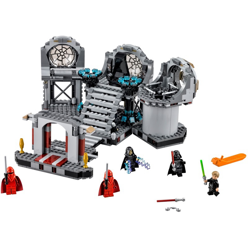 Lego Star Wars 75093 Death Star Final Duel (semi-novo 2015) 724pcs novas Lego original raridade
