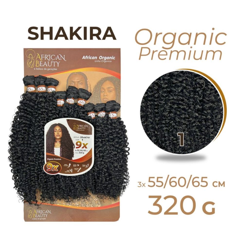 Cabelo Orgânico Cacheado Deusa Cachos Bio Orgânico Premium