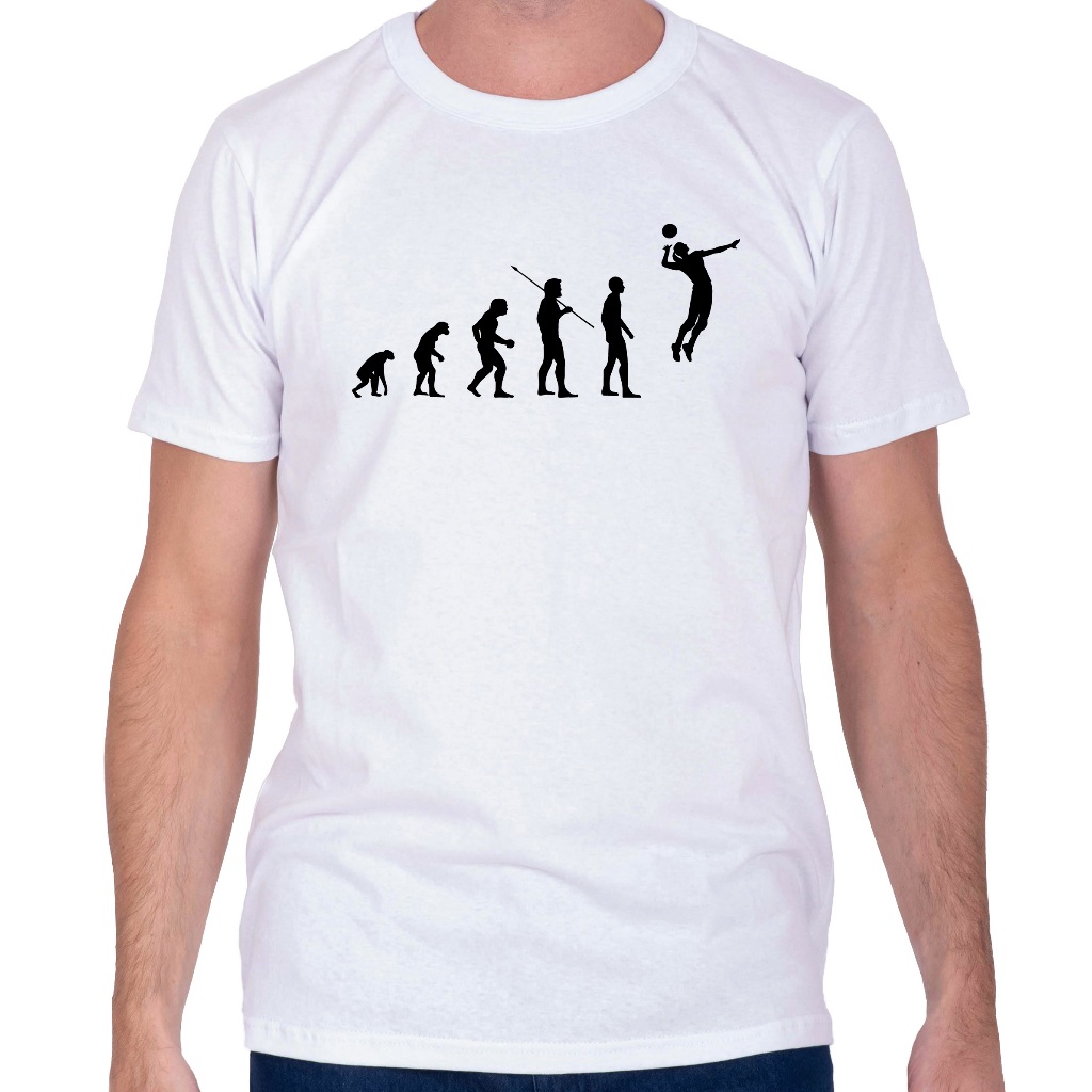 Camiseta Vôlei Evolução Esporte Camisa Masculina