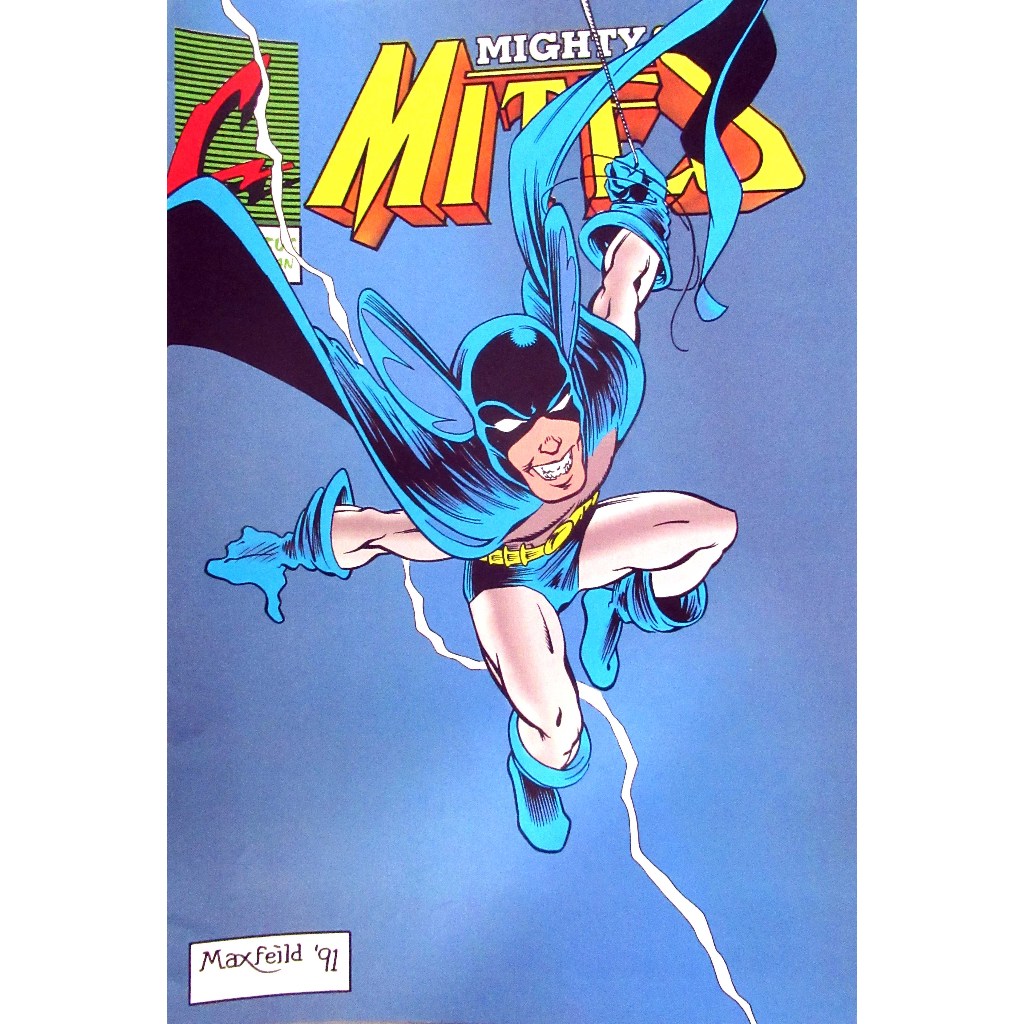 Hq Mighty Mites 2 - Batman Cover - Importada - Vintage - Continuum Comics 1992