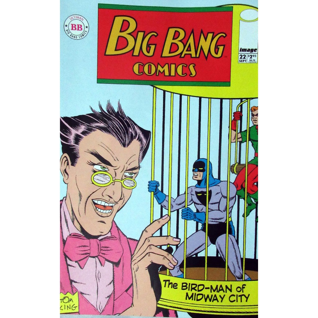 Hq Big Bang Comics 22 - The Bird-man of Midway City - Image Comics 1998