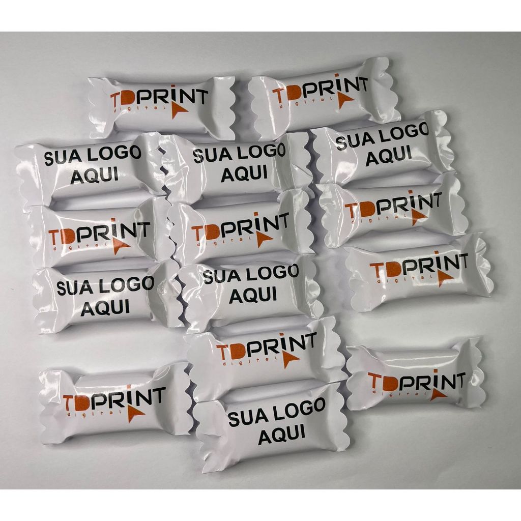 "Balas Personalizadas para Festas e Eventos – Crie sua Embalagem!" em Oferta na Shopee