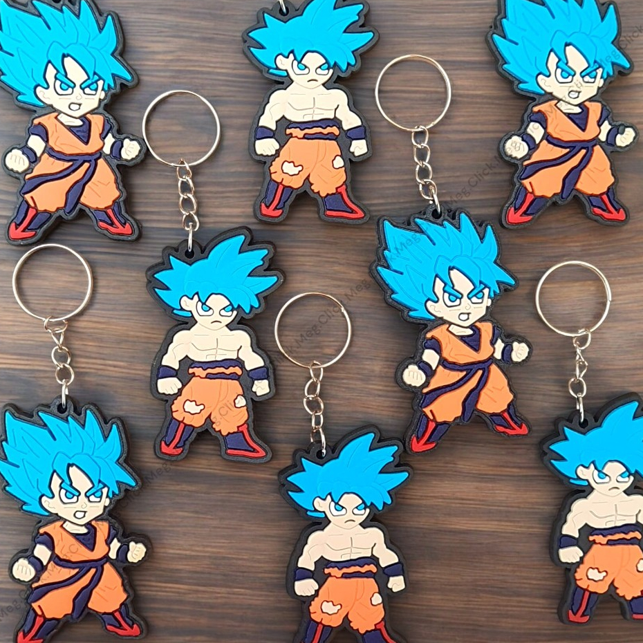 Kit Chaveiros Dragon Ball Goku | Lembrancinha Festa Aniversário Mimo Anime