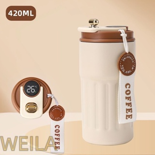 Copo Térmico Digital Com Sensor de Temperatura 420ml em Oferta na Shopee