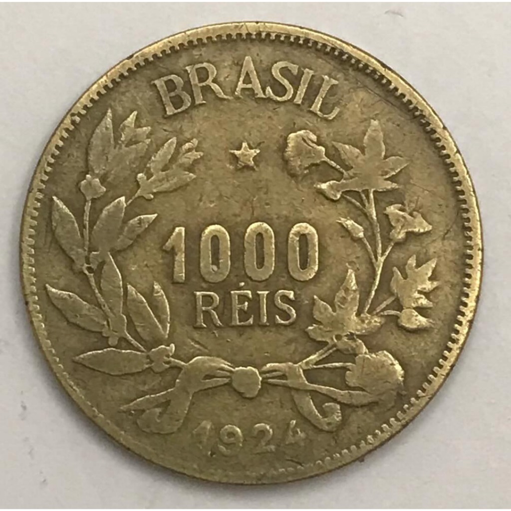 Moeda do Brasil - 1000 Réis - 1924