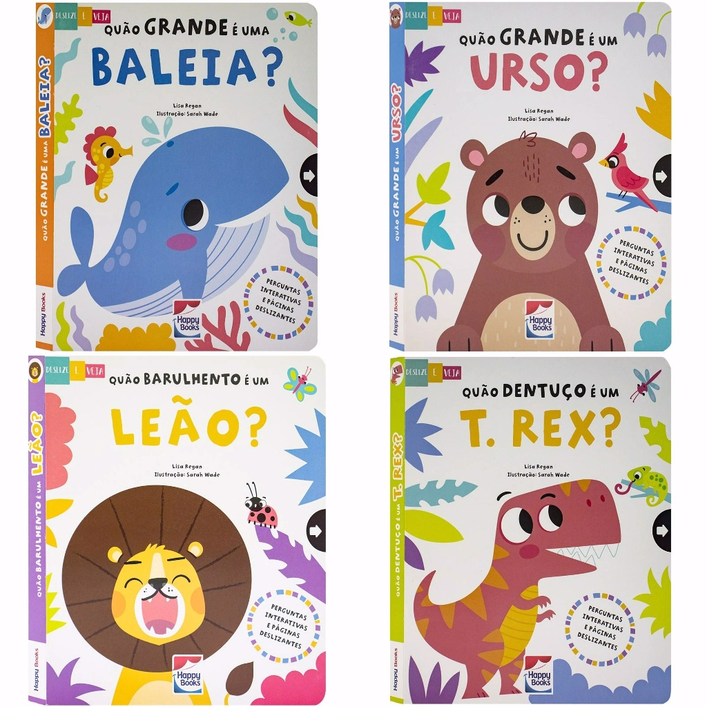 Livro happy books deslize e veja