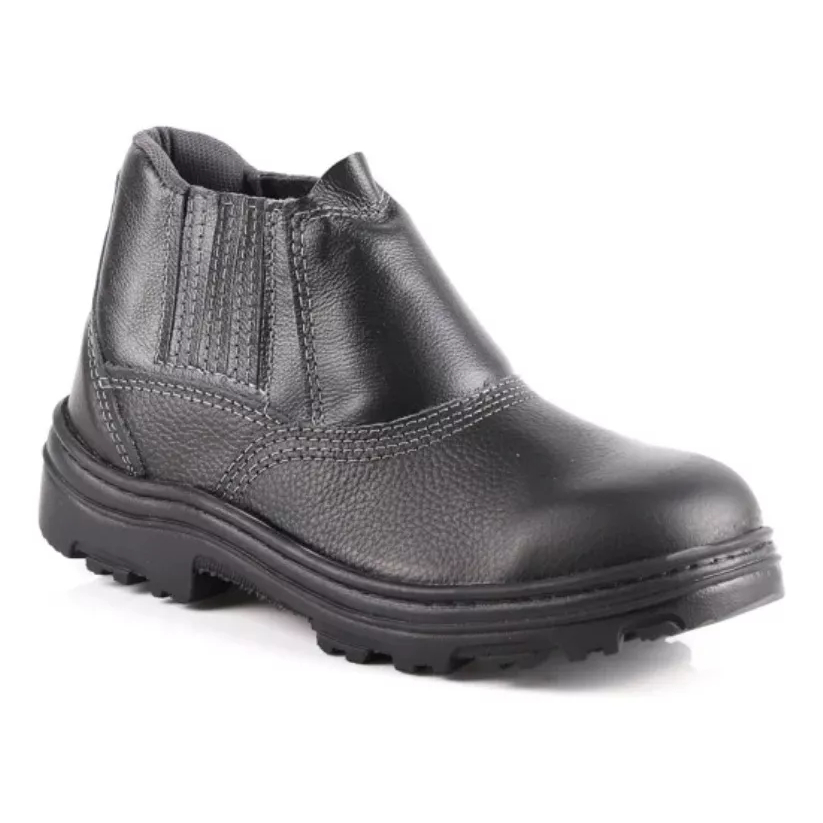 Bota Tenis Segurança Sapato Botina Trabalho CA Cano Medio
