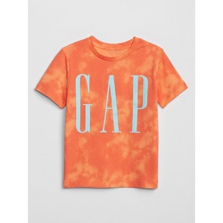 GAP  Camiseta Tie Dye Laranja
