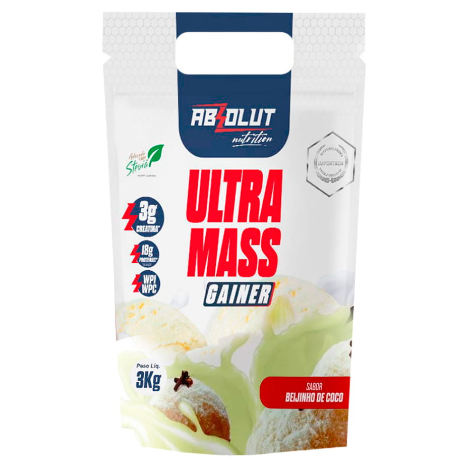 Hipercalorico 3kg Vários Sabores Refil - ABSOLUT - Health