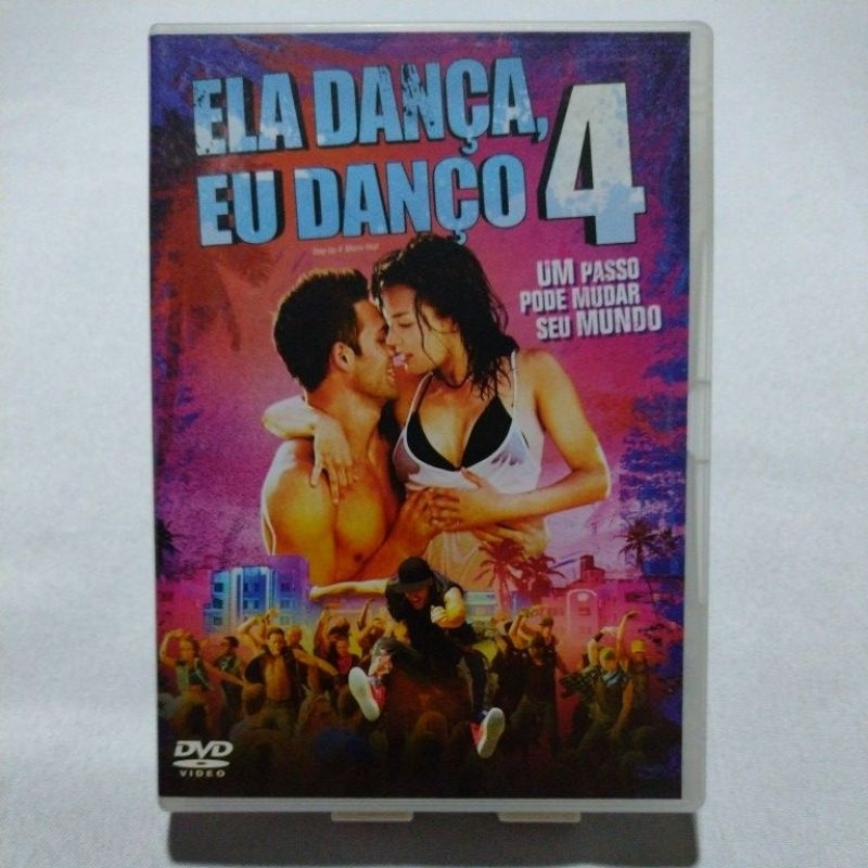 DVD ELA DANÇA,EU DANÇO 4 USADO DUBLADO ORIGINAL 9