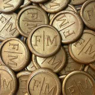 Lacre de Cera Ouro Velho - Modelo Personalizado em Oferta na Shopee