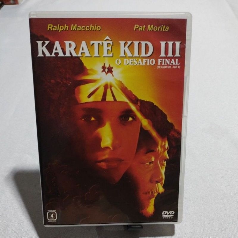 DVD FILME KARATE 3 O DESAFIO FINAL USADO DUBLADO ORIGINAL 9