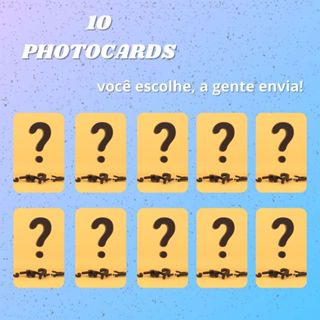 PACK DE PHOTOCARDS PERSONALIZADOS em Oferta na Shopee