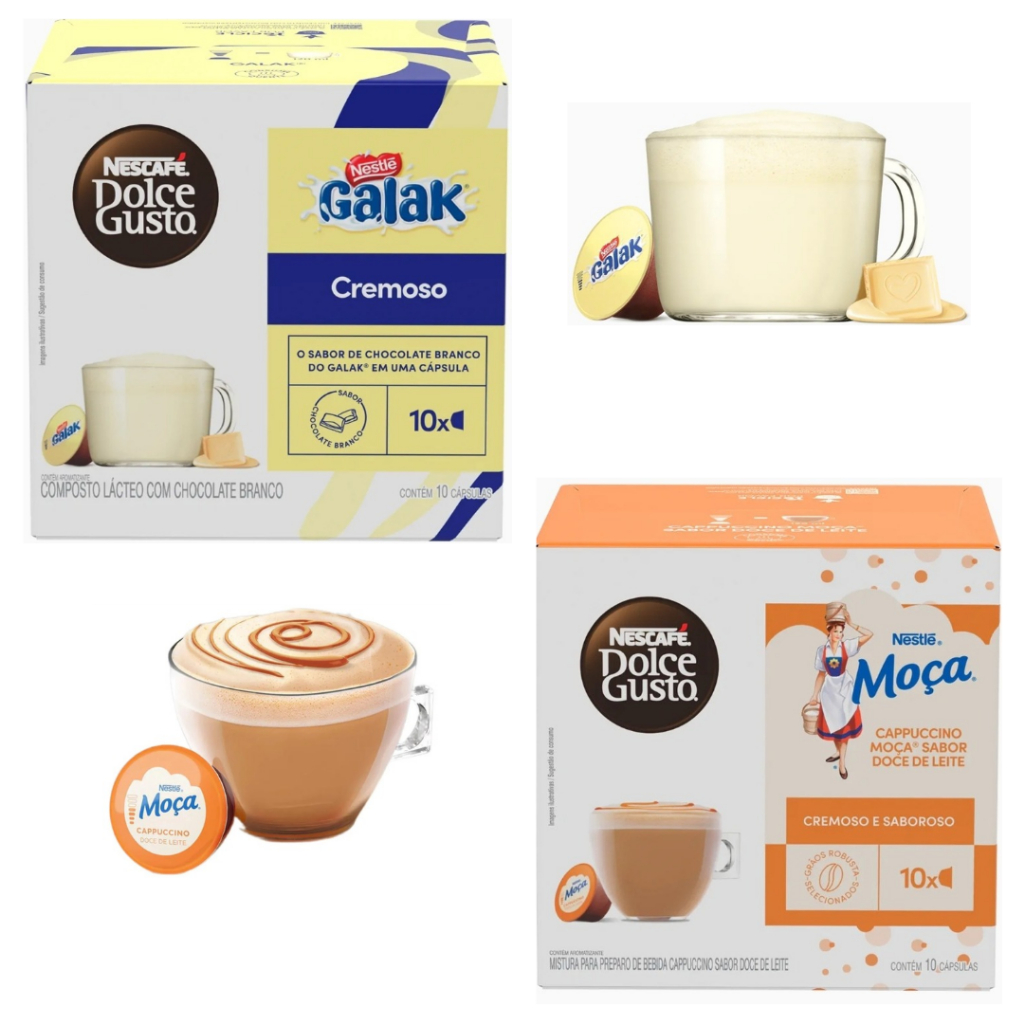 Dolce Gusto GALAK MOÇA DOCE DE LEITE 20 Cápsulas de Café Nescafé® Dolce Gusto®
