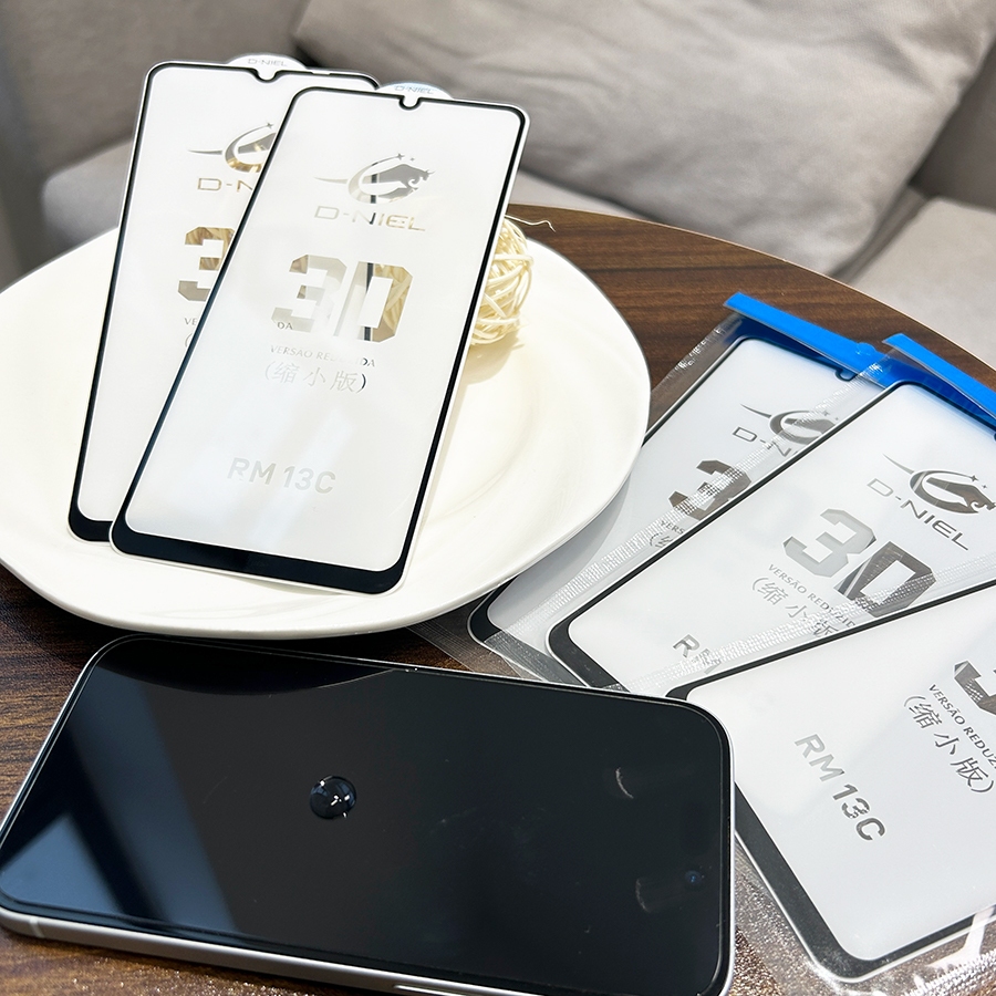 KIT 3 5 10 Protetor de vidro 3D durável para Redmi NOTE 9S 9T 9 PRO 10 LITE 10S 10 5G 12 PRO 12 LITE Película protetor