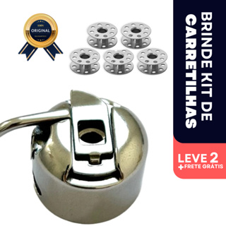 Caixa Bobina Singer Doméstica 15c 1588 + 5 bobinas em Oferta na Shopee