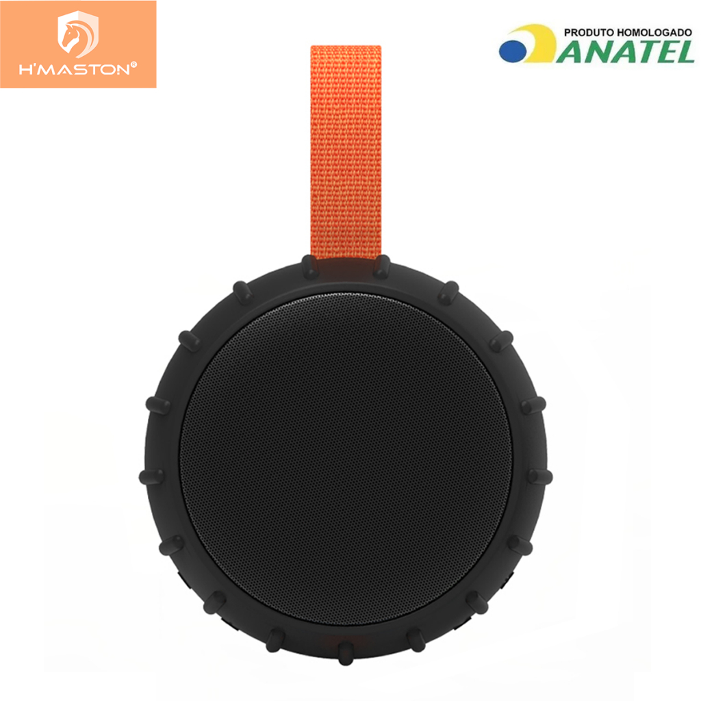 H'maston YX-238BT Caixa De Som caixinha Bluetooth Portatil A Prova D Água Para Bicicleta - Audio
