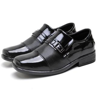 Sapato Social Elegante Linha Infantil com Sola de Borracha