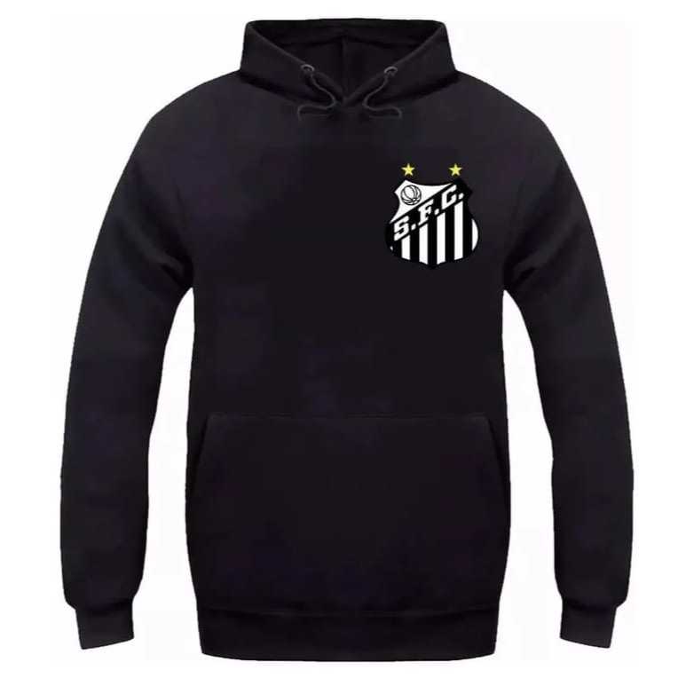 Blusa Moletom Time Bordado Casaco de frio Masculino e Feminino Canguru Unissex Moletons Varias Cores