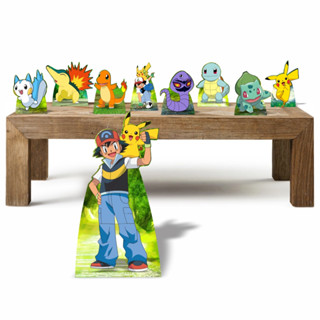 Pokémon Kit 9 Decoração de mesa e chão de Festa Infantil - Kit Enfeites kit festa em Oferta na Shopee