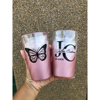 30 Twister 500ml premium degradê / para todas ocasiões ( casamento, aniversario, drinks entre outros) em Oferta na Shopee