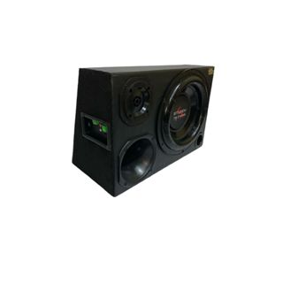 Caixa Trio Amplificada 12 Polegadas Sturdy 400 Watts Rms Black em Oferta na Shopee