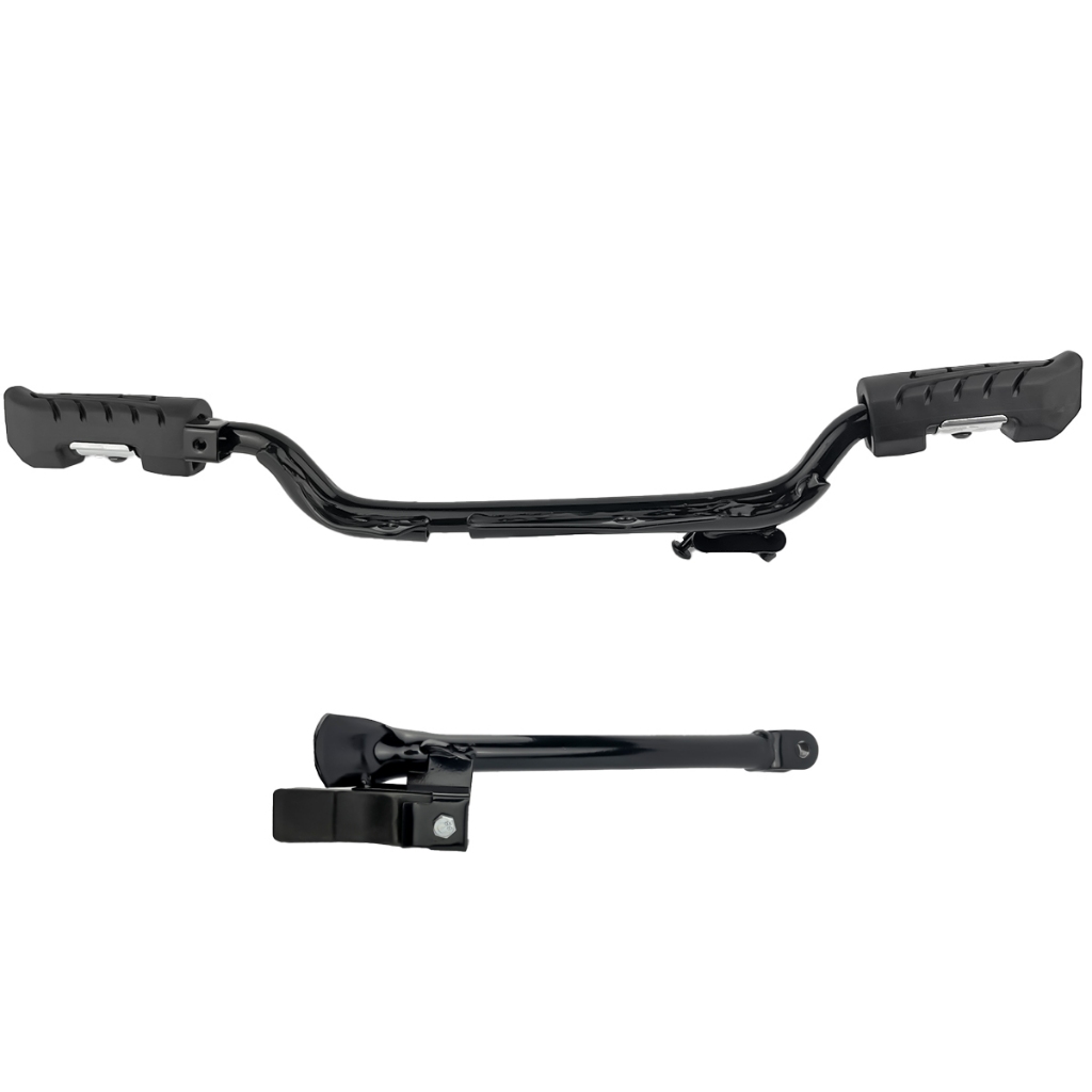 Estribo Titan 150 2004 A 2008 C/ Borracha E Descanso Lateral