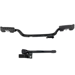 Estribo Titan 150 2004 A 2008 C/ Borracha E Descanso Lateral