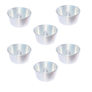 kit 06 (Seis) Forminhas Mini PUDIM   N 8 Bolo Assadeira Alumínio em Oferta na Shopee